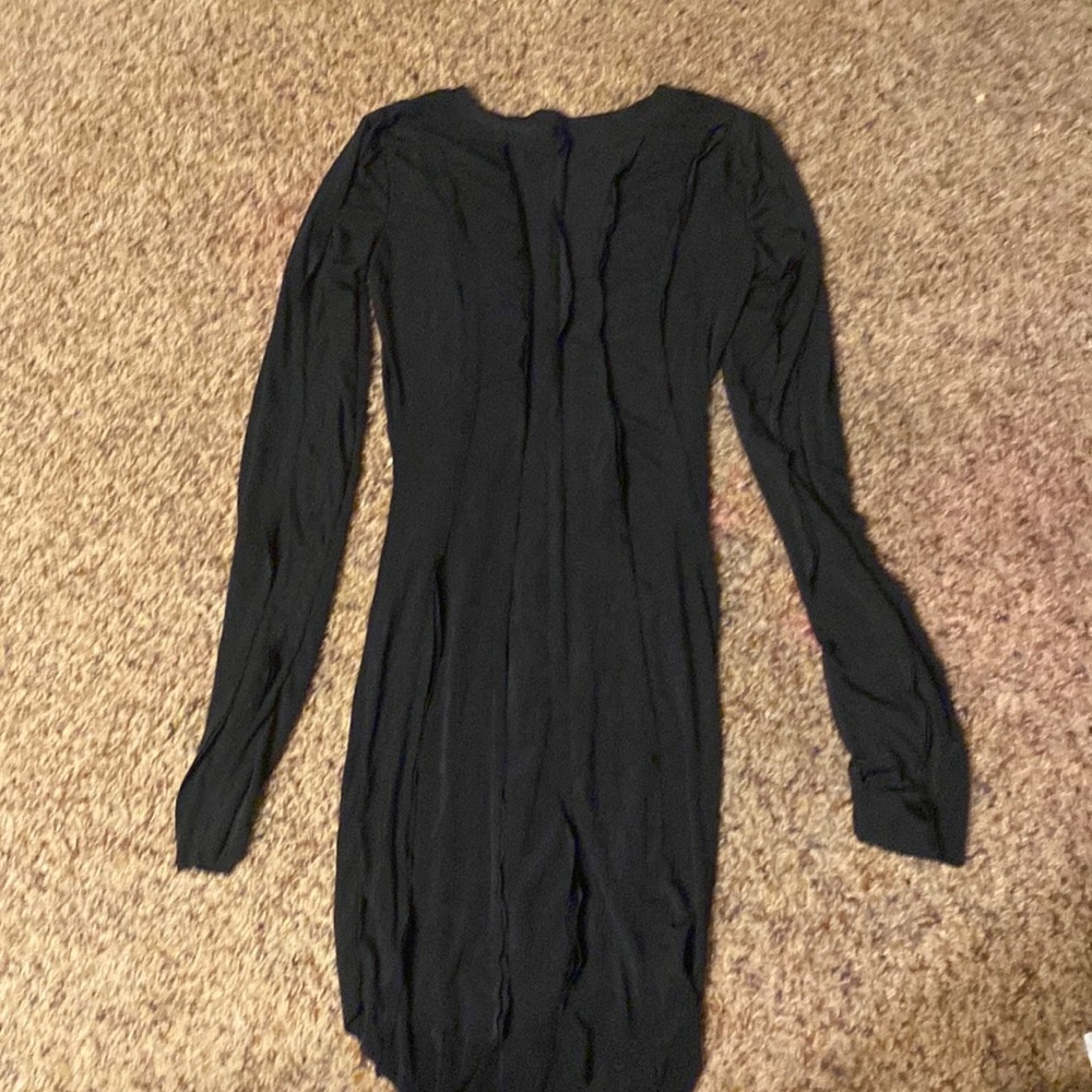 black dress